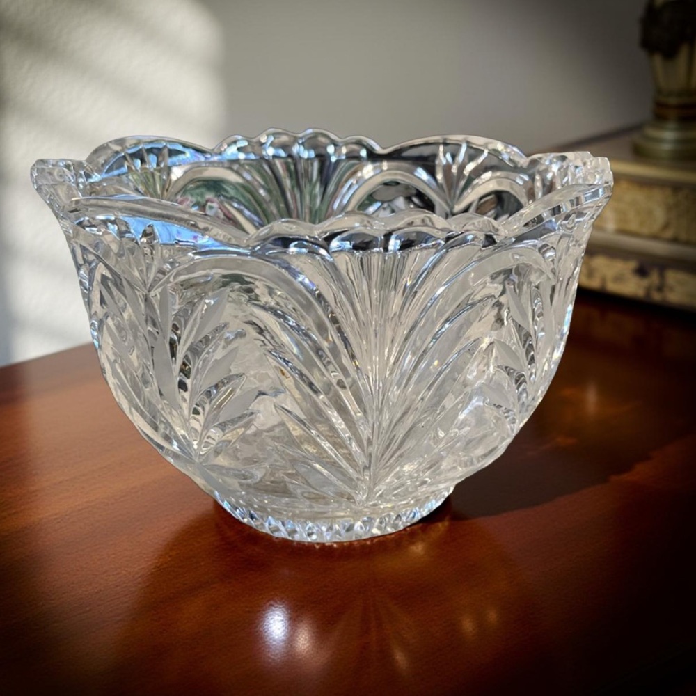 Fifth Ave Vintage Cut Crystal Madrid 24% Lead Crystal Vintage 20th century